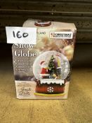 Christmas Workshop Musical Snow Globe. RRP £20 - Grade U