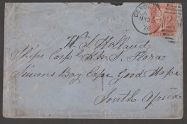 Great Britain - Military/Ship Letters 1876