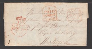 G.B. - Ireland / Military / Frees 1836