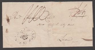 G.B. - Ship Letters - New Romney - Egypt 1803