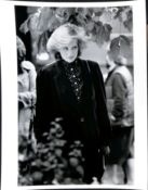 Royalty Princess of Wales Attending Chelsea Flower Show 1984 Original Press Photo.