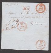 G.B. - Ship Letters / London 1852