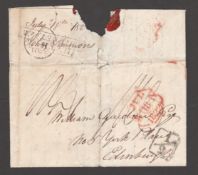 G.B. - Ship Letters - Hythe 1827