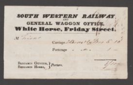 G.B. - Parcel Post 1842