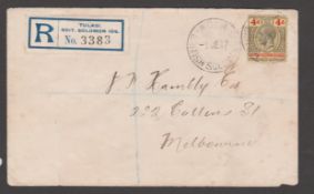 British Solomon Islands 1917 (June 1)