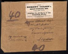 Great Britain - Parcel Post 1835