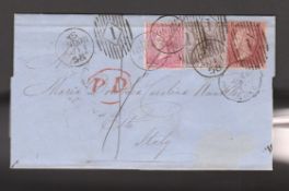 Great Britain - Machines 1858 (Aug. 11)