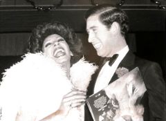 Royalty Prince Charles With Shirley Bassey 1978 Original Press Photo