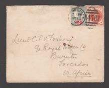 Niger Coast / G.B. - Surface Printed 1897