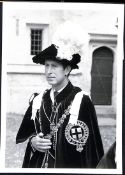 Royalty The King Formerly Prince of Wales In Garter Robes 1978 Original Press Photo.