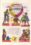 Original 73-Year-Old 1951 Guinness Print Age of Invention– GE 1654 #-17.