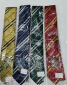 20 x Wizard Tie For Harry Potter Cosplay Fancy Dress Adult/Child Gift UK-Hufflepuff