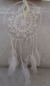 40 x Feather Dreamcatcher Handmade Knitted Indian Dream Catcher Home Bedroom Hanging