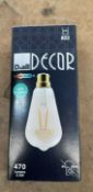 20 x Diall Decor B22 470 Bulb - Vintage Look