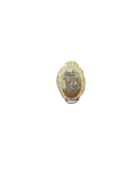 Antiquities: Rare Ancient Roman Brooch With Black Glass Cameo, 1st Century