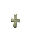 Antiquities: Viking Bronze Cross Pendant (£6 UK £15 Int Post)