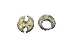Antiquities: Romano British Celtic Enamelled Mounts (£6 UK £15 Int Post)