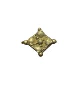 Antiquities: Medieval Silver Ring Bezel (Damage) (£6 UK £15 Int Post)