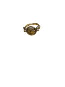 Vintage Silver Near Eastern Ring