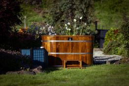 Ice Tub Hand Crafted Wooden Ice Bath