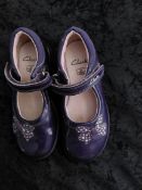 Childs Shoes From Clarkes Size 8 Purple