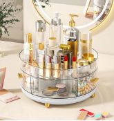 4x Brand New 2 Tier Rotating Make Up Organiser