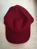 48x Maroon Caps