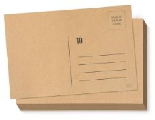 48x Pack of 60 Blank Postcards/Thankyou Cards RRP £239.52