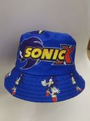 High Quality Sonic Cartoon - Reversible Bucket Hats