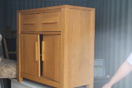 Beech Style Wood Cabinet
