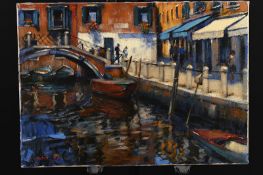 John Mackie Original Oil On Canvas