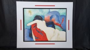 Claude Gaveau Limited Edition Lithograph. One of Only 20 Published.