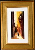 Original Oil On Panel By Tony Rome