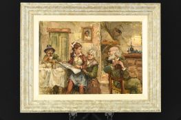 Nino Salvadori Original Oil on Canvas