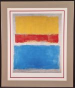 Rare Limited Edition by Mark Rothko (1903-1970)