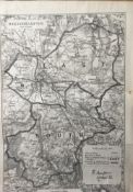 Antique 139 Years-Old Scarce Map Wolverhampton 1885 Boundary Changes.