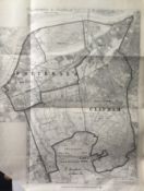 Antique 139 Years-Old Scarce Map Battersea & Clapham 1885 Boundary Changes.