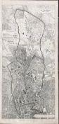 Antique 139 Years-Old Scarce Map St Pancras London 1885 Boundary Changes.