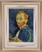 Vincent Van Gogh Limited Edition (Self Portrait) One of Only 85 Published.
