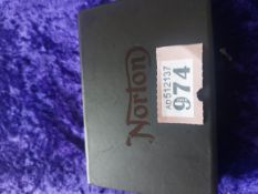 Norton Leather Key ring