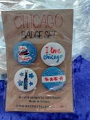 Badge Sets From Paperchase Chicago