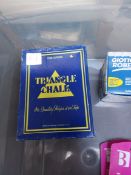 Chalk, Cue Chalk, Sets Darts Etc