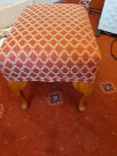 Footstool Upholstered