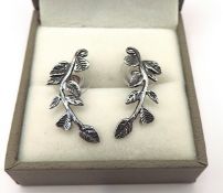 Artisan Sterling Silver Earrings New With Gift Pouch