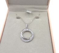 Sterling Silver Gemstone Pendant Necklace New With Gift Box