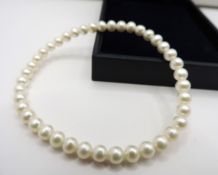 Cultured Pearl Expandable Bracelet New With Gift Pouch