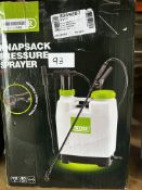 Draper Knapsack Pressure Sprayer. RRP £100 - Grade U