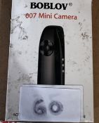 Boblov 007 Mini Security Body Camera. RRP £40 - Grade U