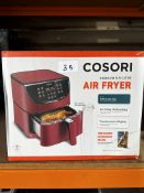 Cosori Premium Red Air Fryer. RRP £70 - Grade U