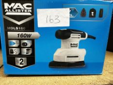 Mac Allister Sander. RRP £30 - Grade U